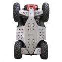 Protection Sabot Central Marchepieds Trains Avant Arrière-Polaris-850 Scrambler-1000 Scrambler