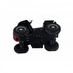 Protection Sabot Central Marchepieds Trains Avant Arrière-Polaris-850 Scrambler-1000 Scrambler