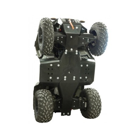 Skid Plate Full Kit HDPE Plastic Polaris 570 Sportsman X2 Touring