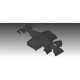 Skid Plate Full Kit HDPE Plastic Polaris 570 Sportsman X2 Touring