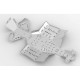 Skid Plate FULL KIT Aluminium CanAm - Outlander L MAX 450-Outlander L MAX 500