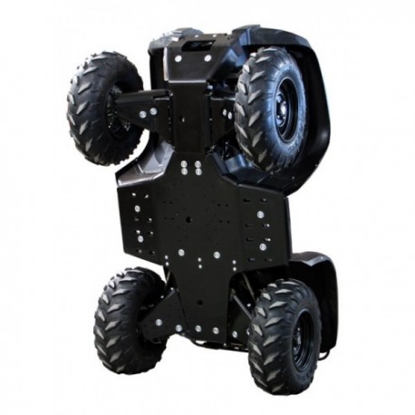 Skid Plate Full Kit HDPE Plastic Yamaha 700 Grizzly 2014-2015