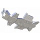 Skid Plate FULL KIT Aluminium Alloy Yamaha-450 Grizzly