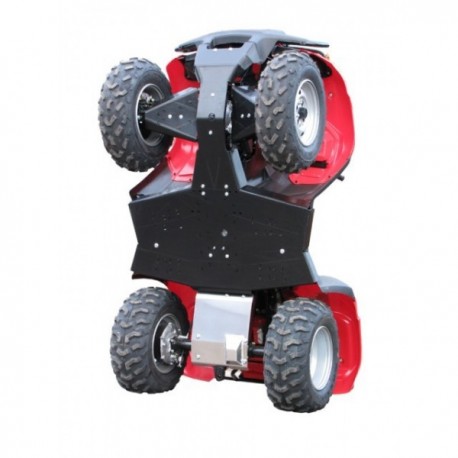 Skid Plate Full Kit Aluminium Plastic Honda - TRX 500 FPE - TRX 500 FE