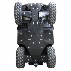 Sabot Central-Protections Marches Pieds-Trains Avant Arrière-Polaris- Sportsman 850XP-Sportsman 550XP
