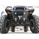 Sabot Central-Protections Marches Pieds-Trains Avant Arrière-Polaris- Sportsman 850XP-Sportsman 550XP