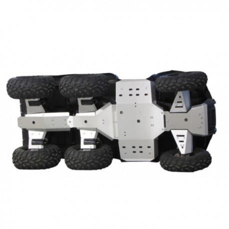 Sabot Central-Protections Marches Pieds-Trains Avant Arrière-Polaris-800 Big Boss