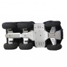 Skid Plate Full Kit Aluminium Polaris 800 Big Boss 
