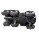 Sabot Central-Protections Marches Pieds-Trains Avant Arrière-Polaris-800 Big Boss