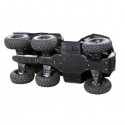 Sabot Central-Protections Marches Pieds-Trains Avant Arrière-Polaris-800 Big Boss