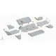 Sabot Central-Protections Marches Pieds-Trains Avant Arrière-Goes 525i Max-625i Max