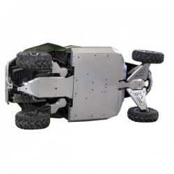 Protection Alu-Sabot Central-Protections Latérales-Trains Avant Arrière-Arctic Cat - Wildcat 1000i