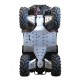 Protection Alu-Sabot Central-Protections Marchepieds-Trains Avant Arrière-Arctic Cat - TRV 500 550 700