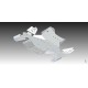Protection Alu-Sabot Central-Protections Marchepieds-Trains Avant Arrière-Arctic Cat - TRV 500 550 700