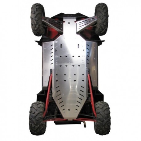 Protection Alu-Sabot Central-Protections Latérales-Trains Avant Arrière-Polaris RZR 900 XP