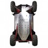 Protection Alu-Sabot Central-Protections Latérales-Trains Avant Arrière-Polaris RZR 900 XP