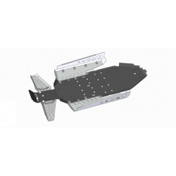 Protection-Sabot Central-Protections Latérales-Train Avant-Polaris RZR 900 XP