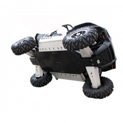 Protection Alu PHD-Sabot Central-Protections Latérales-Train Avant-Polaris RZR 800S