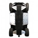 Skid Plate Full Kit Aluminium Plastic Polaris 400 Ranger