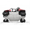 Protection Alu-Sabot Central-Protections Latérales-Trains Avant Arrière-Polaris RZR800