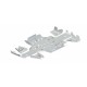 Sabot Central-Protections Marches Pieds-Trains Avant Arrière-Suzuki 500 AXi KingQuad EPS-750 AXi KingQuad EPS