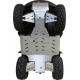 Skid Plate FULL KIT Aluminium Alloy Suzuki LTA 450 700 750 KingQuad 