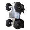 Sabot Central-Protections Marches Pieds-Trains Avant Arrière-Polaris 400 Sportsman 500 Sportsman 800 Sportsman