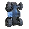 Sabot Central-Protections Marches Pieds-Trains Avant Arrière-Polaris 400 Sportsman 500 Sportsman 800 Sportsman