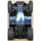 Sabot Central-Protections Marches Pieds-Trains Avant Arrière-Polaris 400 Sportsman 500 Sportsman 800 Sportsman