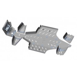 Sabot Central-Protections Marches Pieds-Trains Avant Arrière-Polaris Sportsman 550 X2 Touring-850 Sportsman X2 Touring