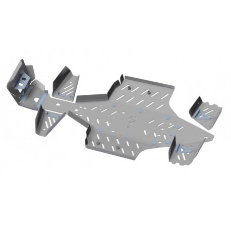Sabot Central-Protections Marches Pieds-Trains Avant Arrière-Polaris Sportsman 550 X2 Touring-850 Sportsman X2 Touring