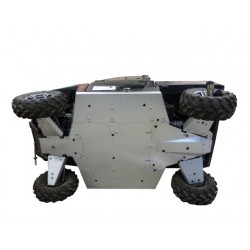 Protections Alu Sabot Central Protection Marchepieds Trains AV AR Polaris 900 XP Ranger - 1000 Diesel Ranger