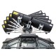 V Adjustable Snow Plow Kit ATV SSV UTV