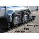 Trailer Ski Kit For 2 Axle Trailer