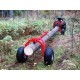 Remorque pour Charges Longues Grumes Avec Treuil Quad UTV SSV