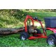 Remorque pour Charges Longues Grumes Avec Treuil Quad UTV SSV