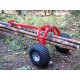 ATV SSV Log Hauler-Rear Support Part-Electric Winch