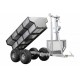ATV SSV Timber Trailer Cargo Box Crane