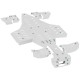 Kit Protection Complet Alu Sabot Central Protections Marches Pieds Polaris Sportsman 1000 XP 2017