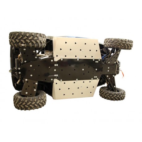 Protections Intégrale Sabot Central Protection Marchepieds Trains AV AR Polaris General 1000