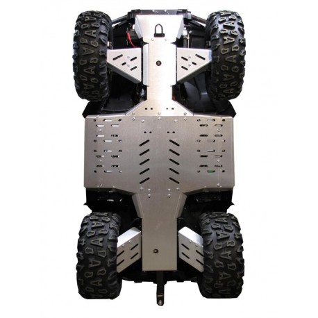 Protection Alu Sabot Central-Protections Marches Pieds Trains Avant Arrière CF Moto CFORCE 800 LUX X8 LUX