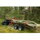 Remorque Forestière Charge Longue Quad SSV UTV Capacité 1000 Kg