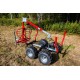 Crane for ATV SSV Timber Trailer Capacity 1000 Kg