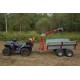 Cargo Box ATV SSV Timber Trailer Capacity 1000 Kg