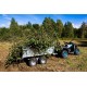 Remorque Quad SSV UTV Capacité 1500 Kg - Relevage Hydraulique Electrique