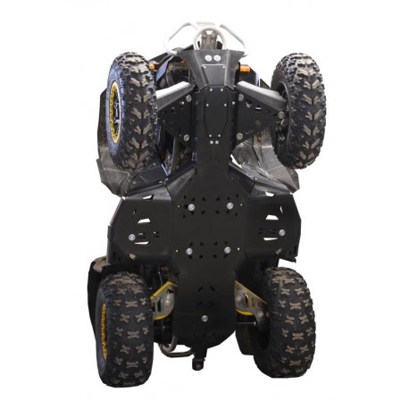Skid plate full set plastic CanAm G2 Renegade 2012-2016