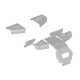 Skid Plate Set Yamaha Wolverine 700