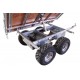 Remorque Quad SSV UTV 3 Way Capacité 1500 Kg