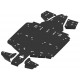 Skid Plate FULL KIT Plastic Aluminium Alloy Polaris Ranger 900 XP Ranger 1000 Diesel