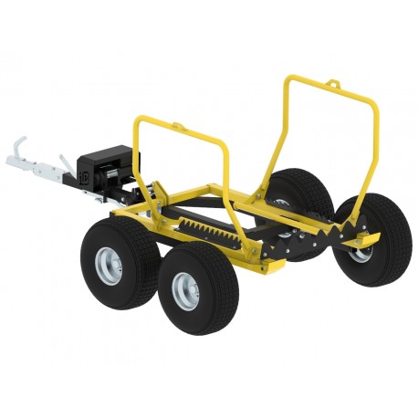 Remorque SILO Balle Foin Quad SSV UTV Mini Tracteur